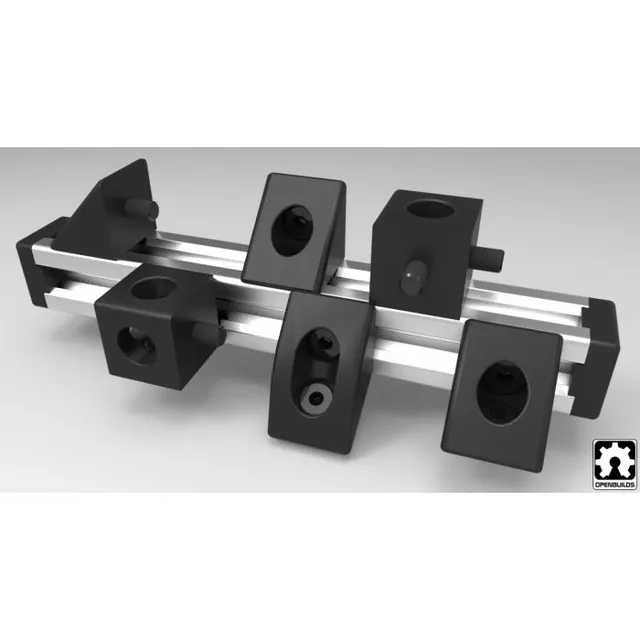 RatRig Corner Connector - Three Way Cube For 2020 - Black 