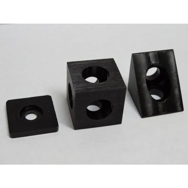 RatRig Corner Connector - Three Way Cube For 2020 - Black 