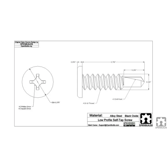 RatRig Self Tapping Screw 