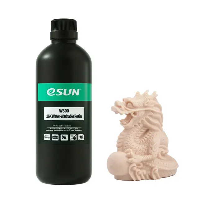 eSun W300 PLA Water Washable Resin 500g Beige 