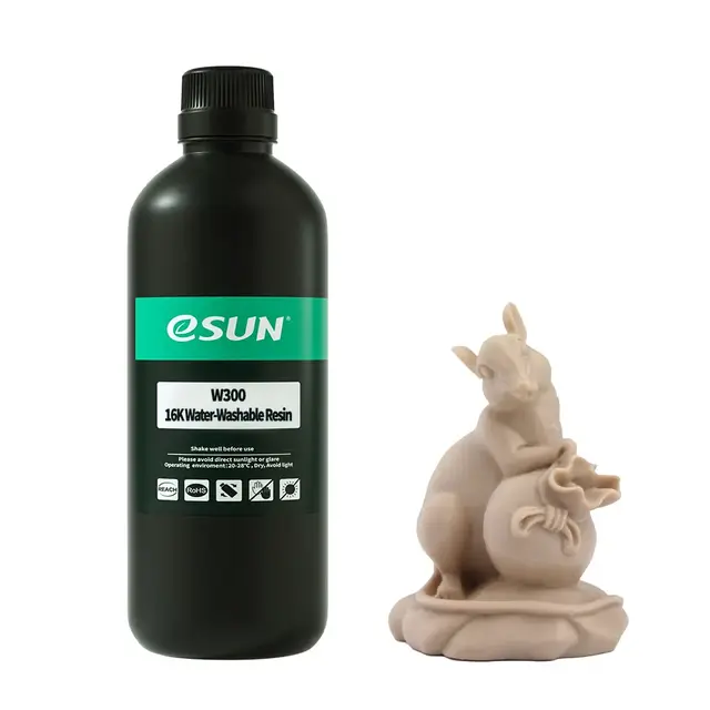 eSun W300 PLA Water Washable Resin 1kg Brown 