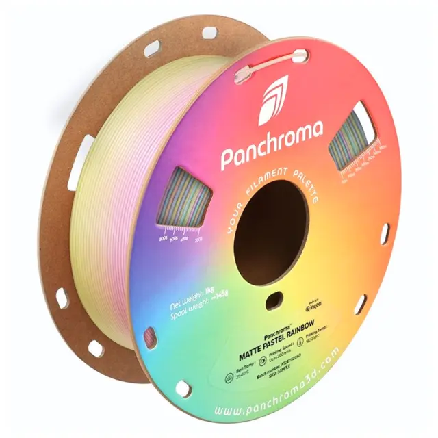 Polymaker Panchroma Gradient Matte PLA Pastel Rainbow 