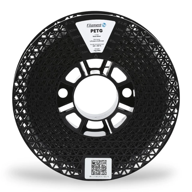 FilamentPM PETG Metallic Slate Silver 