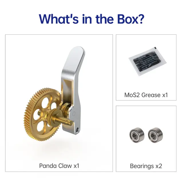 Biqu Panda Claw - Hardened Gear set For A1 series 