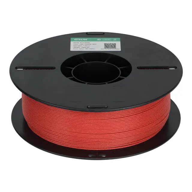 eSun PLA Matte Fire Engine Red 