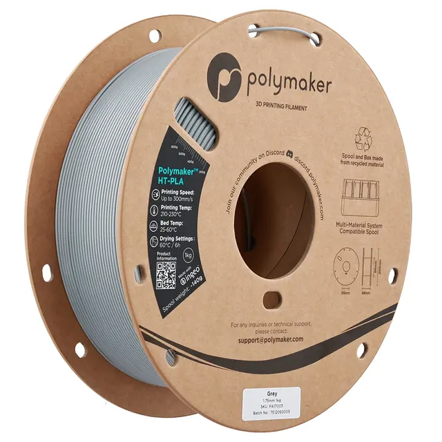 Polymaker HT-PLA Grey 