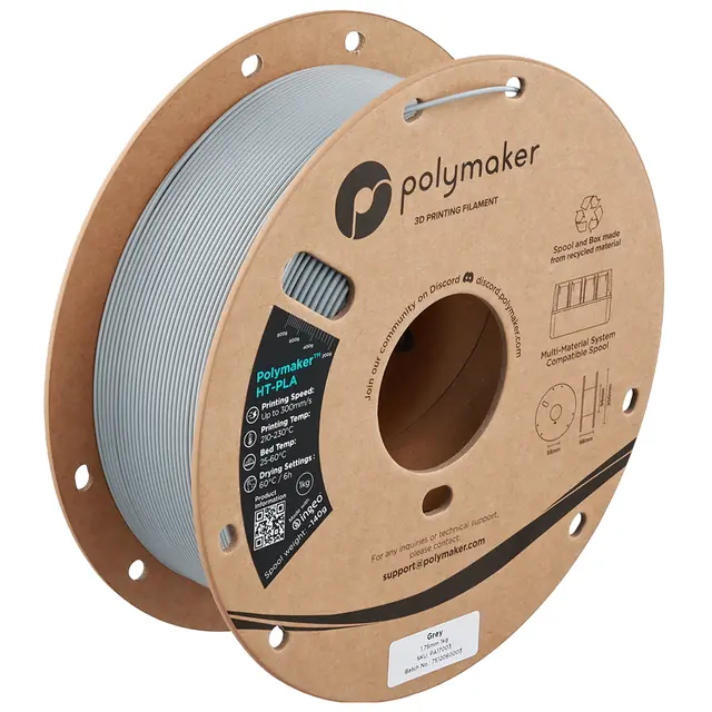 Polymaker HT-PLA Grey 
