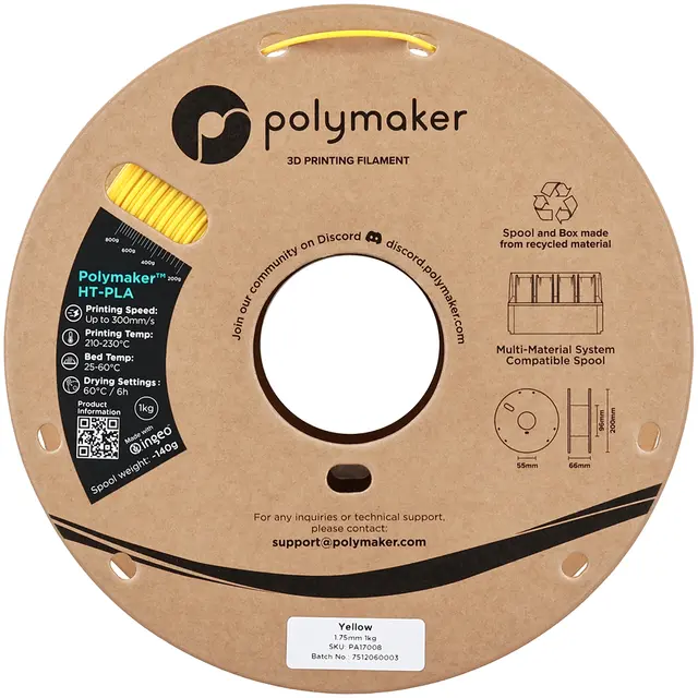 Polymaker HT-PLA Yellow 