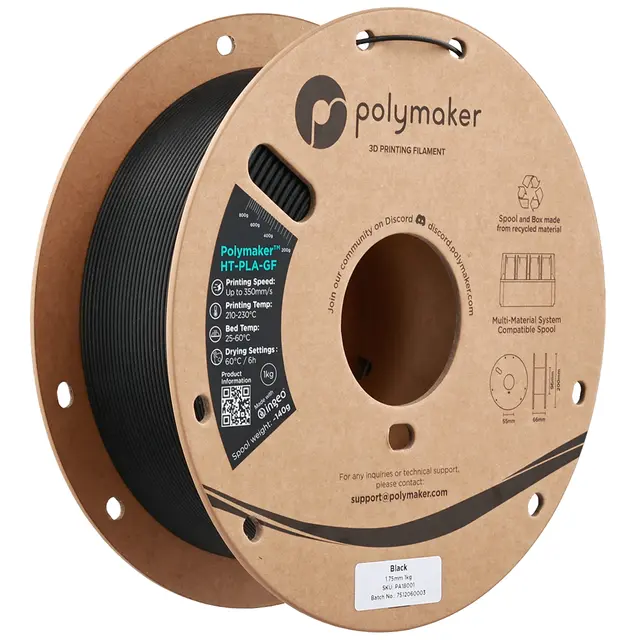 Polymaker HT-PLA-GF Black 