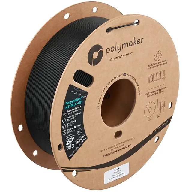 Polymaker HT-PLA-GF Black 