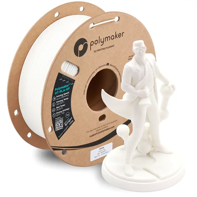 Polymaker HT-PLA-GF White 