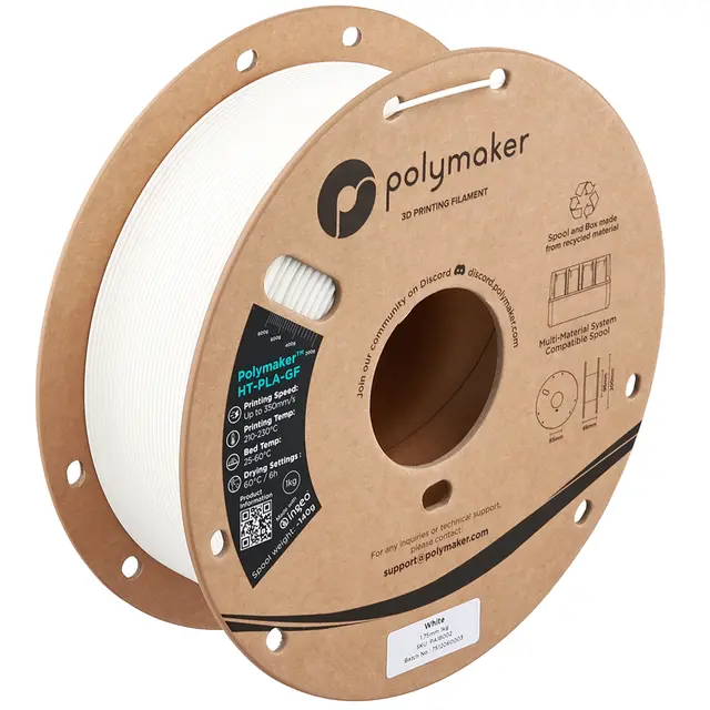 Polymaker HT-PLA-GF White 