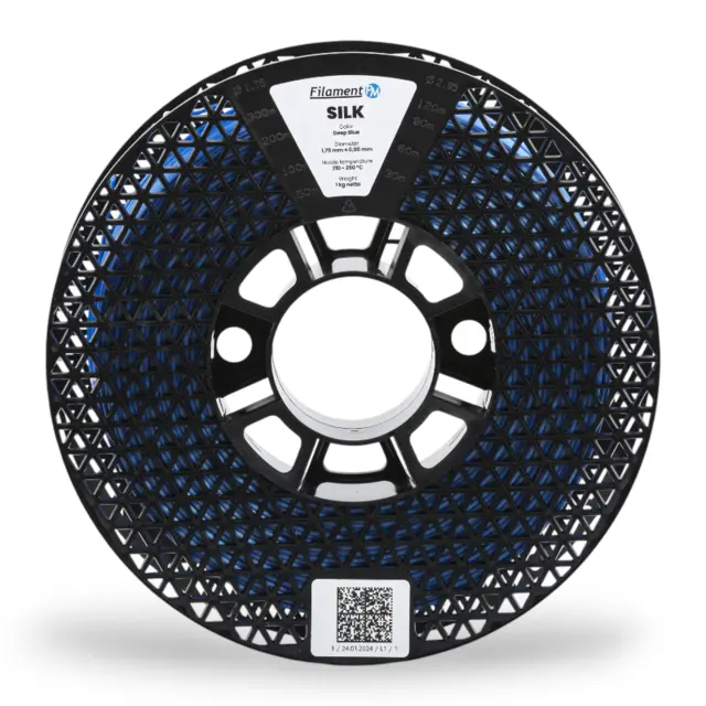 FilamentPM PLA Silk Deep Blue 