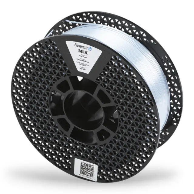 FilamentPM PLA Silk Silver Gleam 