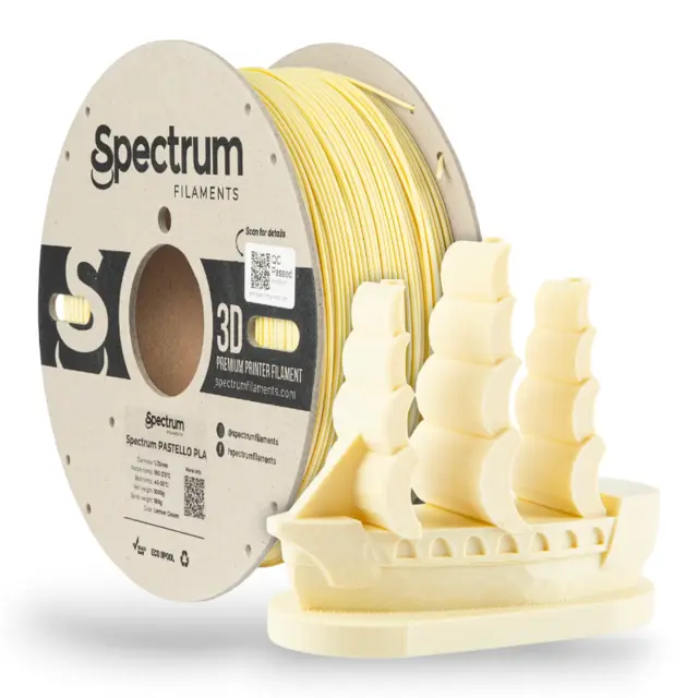 Spectrum Pastello PLA Lemon Cream 