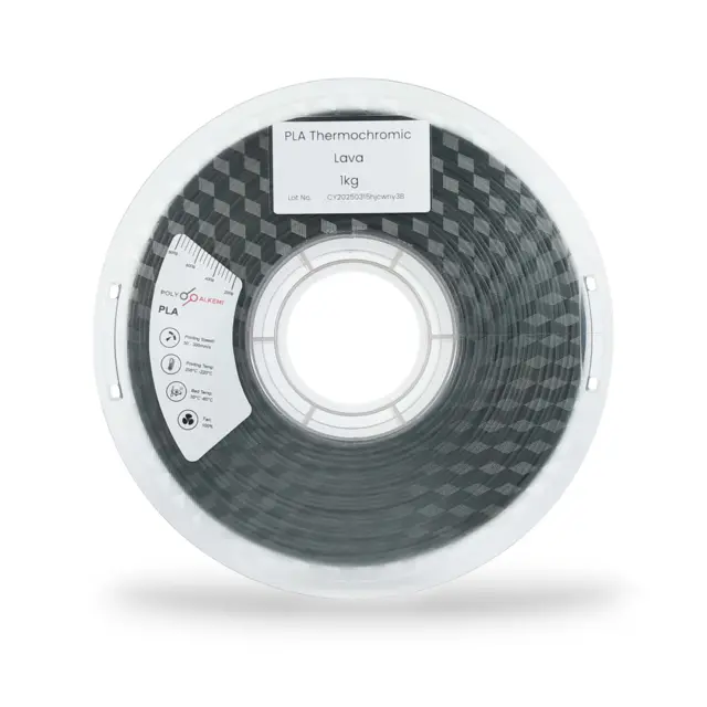 Polyalkemi PLA Thermochange Lava (Grey to Orange to Yellow) 