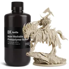 Elegoo Water Washable 8K Resin 1kg Vanilla