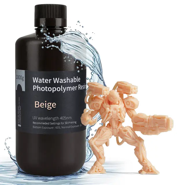 Elegoo Water Washable Resin 1kg Beige (Skin) 