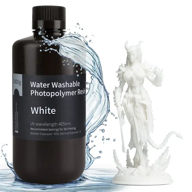 Elegoo Water Washable Resin 1kg White 