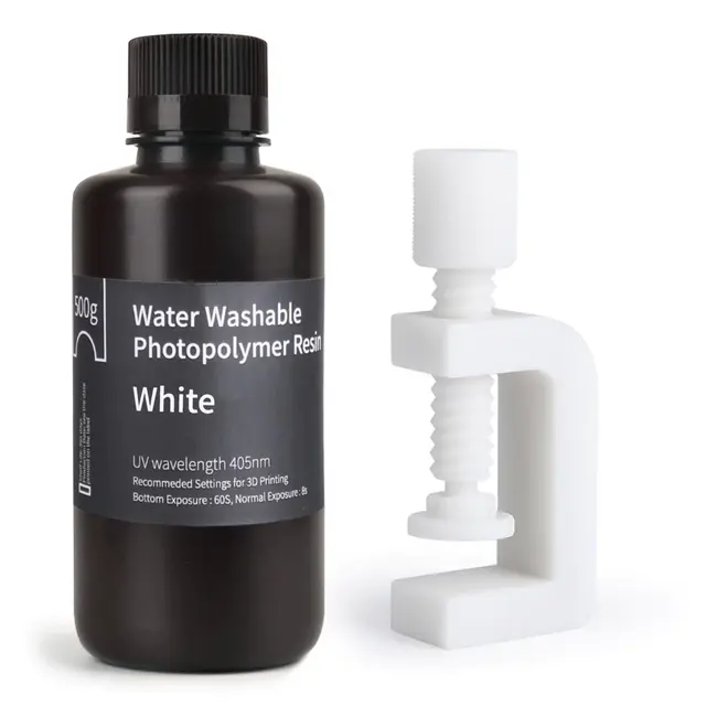 Elegoo Water Washable Resin 500g White 