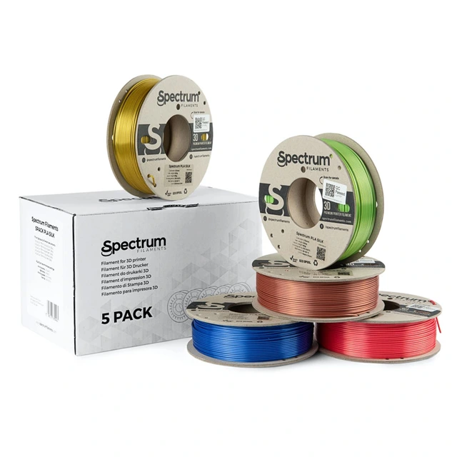Spectrum Premium PLA SILK - 5pack (5x 0.25kg) 