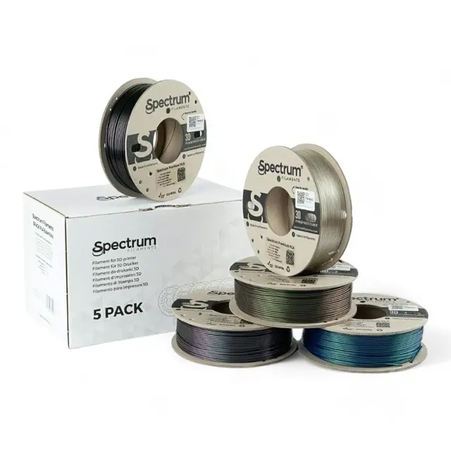 Spectrum PLA Essentials - 5pack (5x 0.25kg) 
