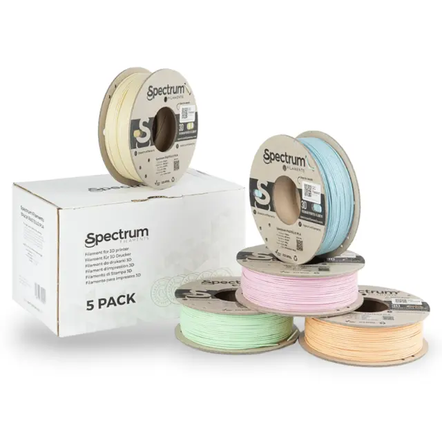 Spectrum Pastello PLA- 5pack (5x 0.25kg) 